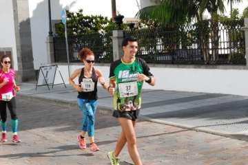 Nueva victoria de Rubén Palomeque en los 10 Km. Urbanos Ciudad de Telde (Foto Francisco Javier Santana y TA)